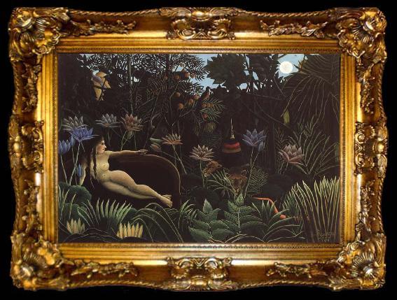framed  Henri Rousseau The Dream, ta009-2